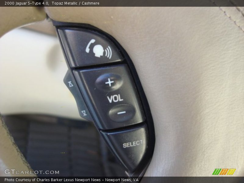 Topaz Metallic / Cashmere 2000 Jaguar S-Type 4.0