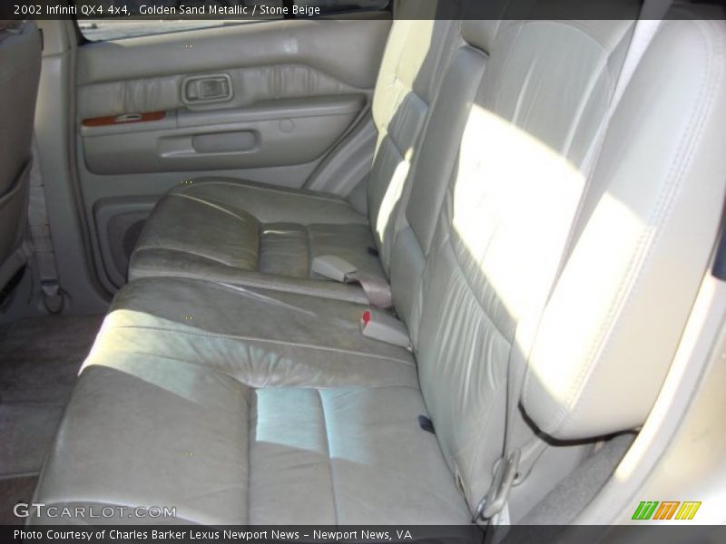 Golden Sand Metallic / Stone Beige 2002 Infiniti QX4 4x4