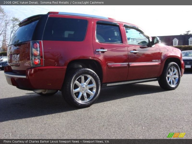 Sonoma Red Metallic / Cocoa/Light Cashmere 2008 GMC Yukon Denali