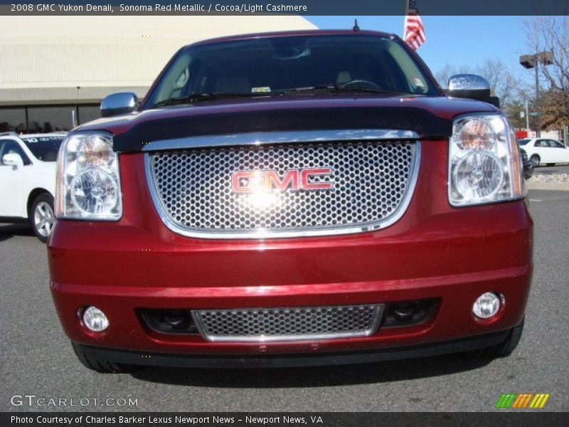 Sonoma Red Metallic / Cocoa/Light Cashmere 2008 GMC Yukon Denali