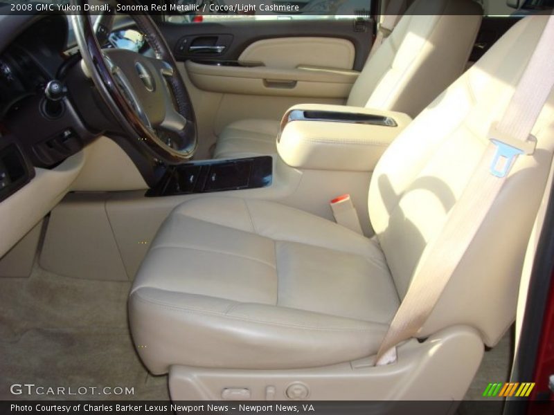 Sonoma Red Metallic / Cocoa/Light Cashmere 2008 GMC Yukon Denali