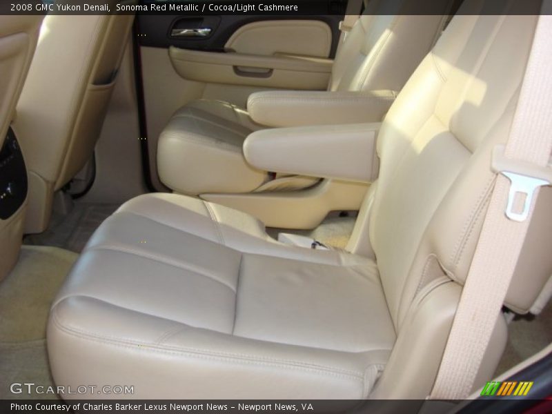 Sonoma Red Metallic / Cocoa/Light Cashmere 2008 GMC Yukon Denali
