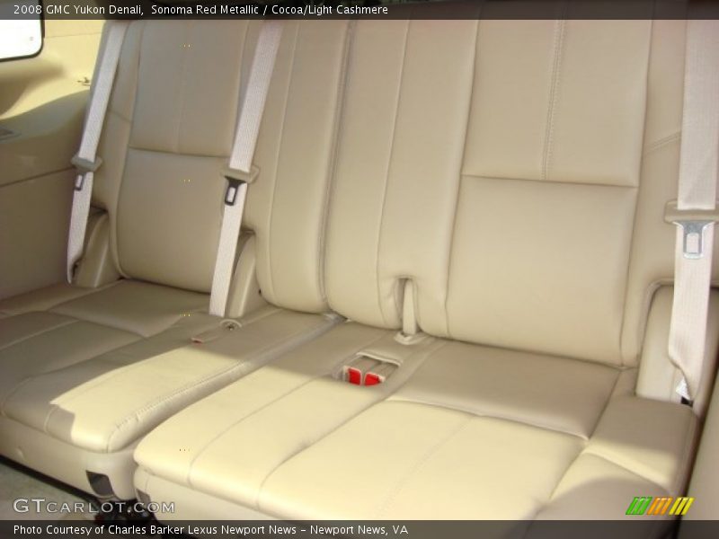 Sonoma Red Metallic / Cocoa/Light Cashmere 2008 GMC Yukon Denali