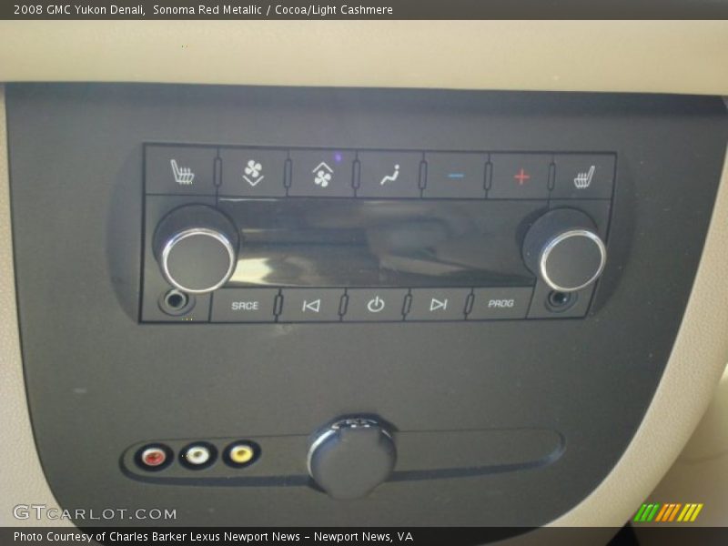 Sonoma Red Metallic / Cocoa/Light Cashmere 2008 GMC Yukon Denali