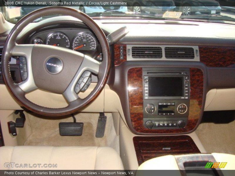 Sonoma Red Metallic / Cocoa/Light Cashmere 2008 GMC Yukon Denali