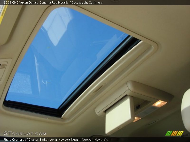 Sonoma Red Metallic / Cocoa/Light Cashmere 2008 GMC Yukon Denali