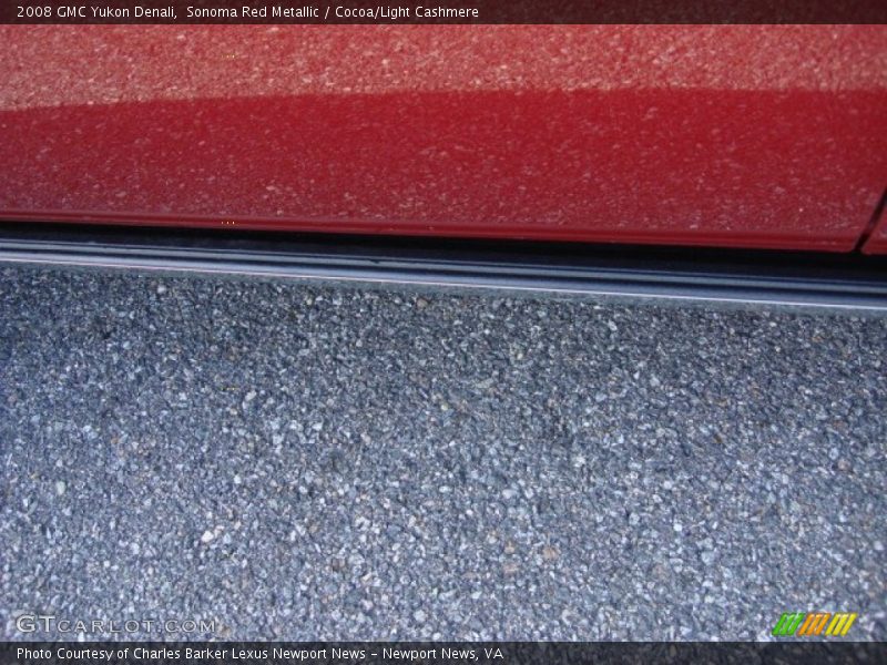 Sonoma Red Metallic / Cocoa/Light Cashmere 2008 GMC Yukon Denali