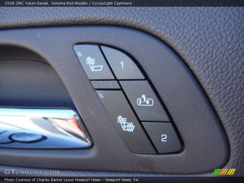 Sonoma Red Metallic / Cocoa/Light Cashmere 2008 GMC Yukon Denali