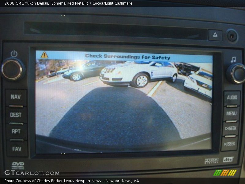 Sonoma Red Metallic / Cocoa/Light Cashmere 2008 GMC Yukon Denali