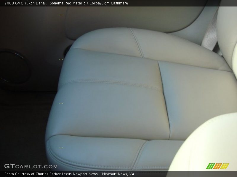 Sonoma Red Metallic / Cocoa/Light Cashmere 2008 GMC Yukon Denali