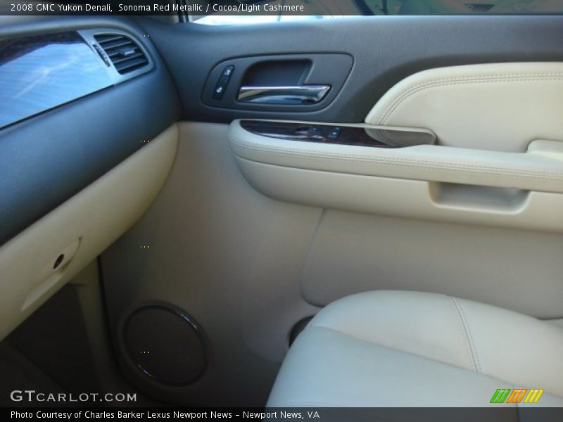 Sonoma Red Metallic / Cocoa/Light Cashmere 2008 GMC Yukon Denali