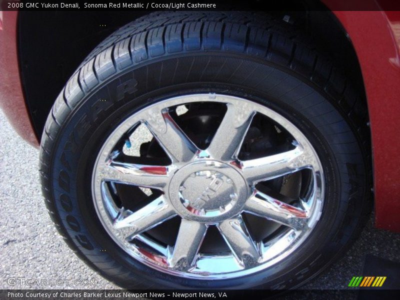 Sonoma Red Metallic / Cocoa/Light Cashmere 2008 GMC Yukon Denali