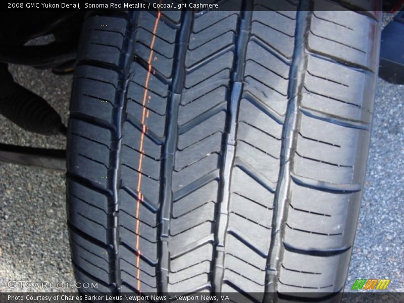 Sonoma Red Metallic / Cocoa/Light Cashmere 2008 GMC Yukon Denali