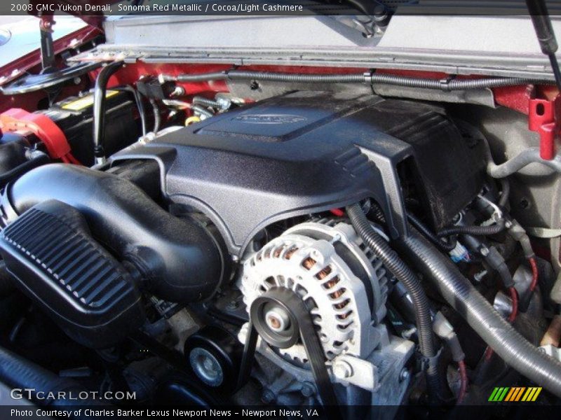 Sonoma Red Metallic / Cocoa/Light Cashmere 2008 GMC Yukon Denali
