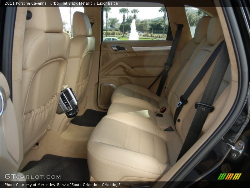  2011 Cayenne Turbo Luxor Beige Interior