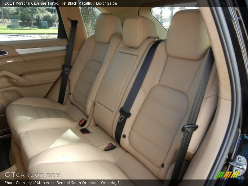  2011 Cayenne Turbo Luxor Beige Interior