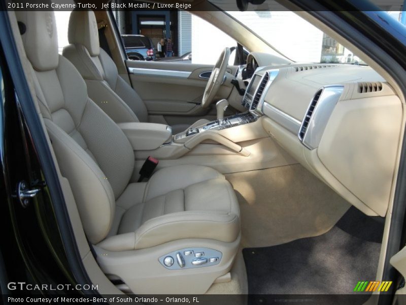  2011 Cayenne Turbo Luxor Beige Interior