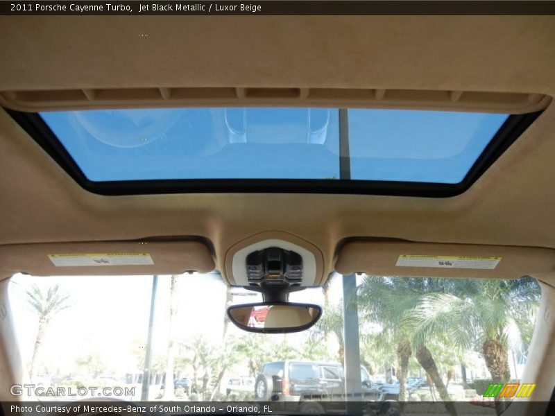 Sunroof of 2011 Cayenne Turbo