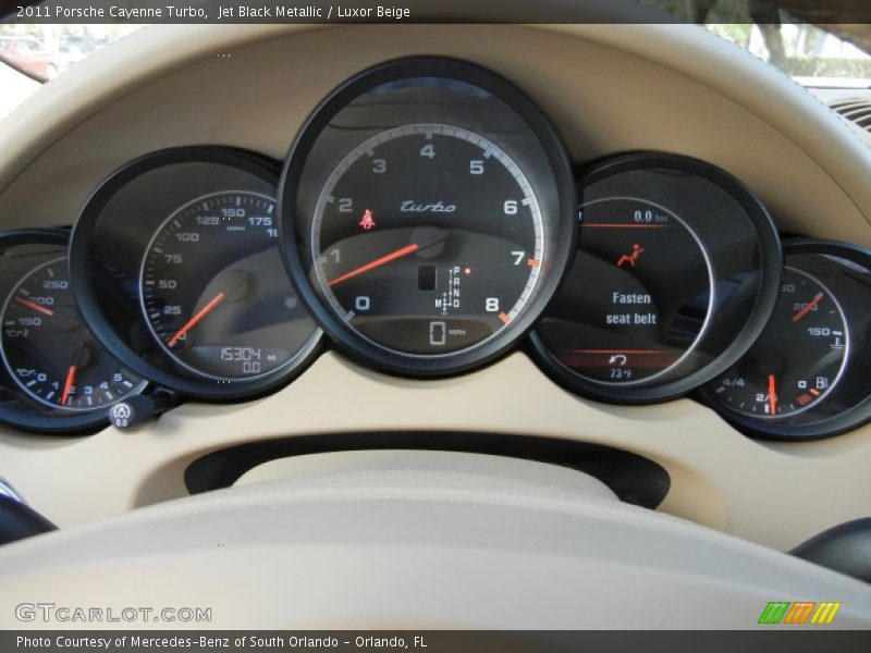  2011 Cayenne Turbo Turbo Gauges