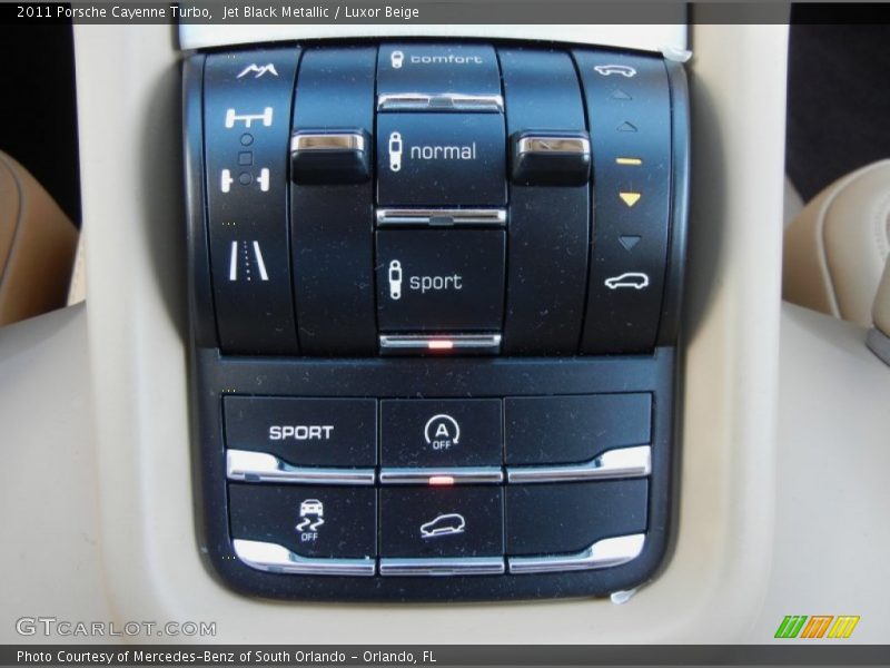 Controls of 2011 Cayenne Turbo