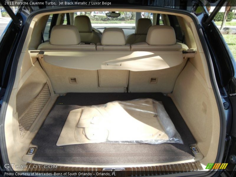  2011 Cayenne Turbo Trunk