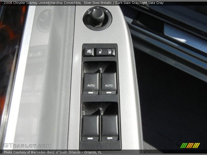 Silver Steel Metallic / Dark Slate Gray/Light Slate Gray 2008 Chrysler Sebring Limited Hardtop Convertible