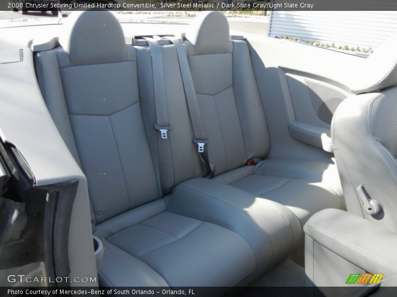 Silver Steel Metallic / Dark Slate Gray/Light Slate Gray 2008 Chrysler Sebring Limited Hardtop Convertible