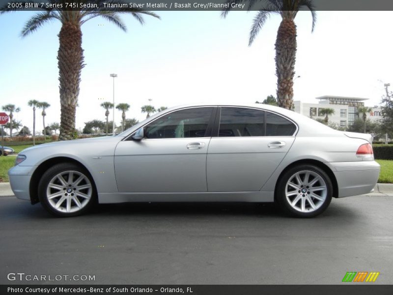  2005 7 Series 745i Sedan Titanium Silver Metallic