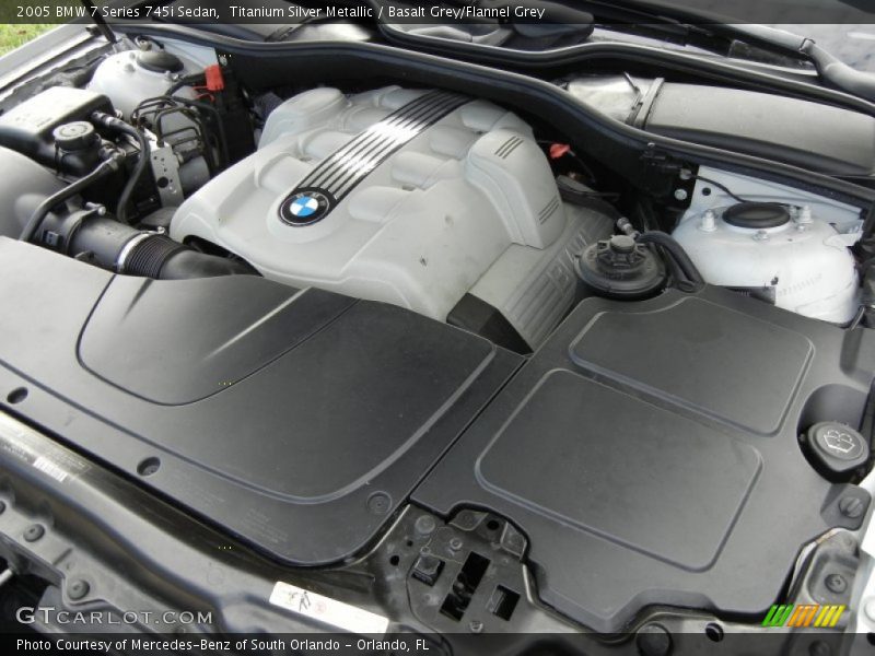  2005 7 Series 745i Sedan Engine - 4.4 Liter DOHC 32 Valve V8