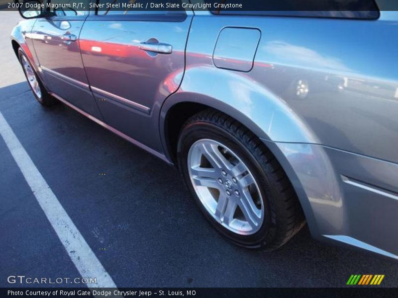 Silver Steel Metallic / Dark Slate Gray/Light Graystone 2007 Dodge Magnum R/T