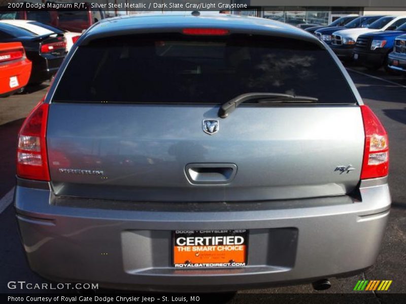 Silver Steel Metallic / Dark Slate Gray/Light Graystone 2007 Dodge Magnum R/T