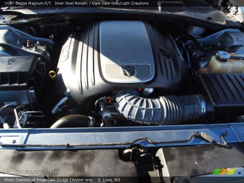Silver Steel Metallic / Dark Slate Gray/Light Graystone 2007 Dodge Magnum R/T