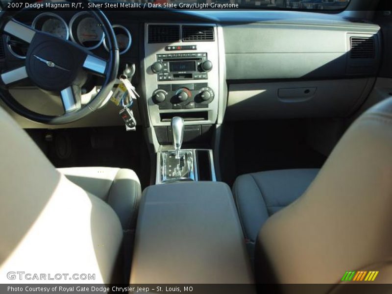 Silver Steel Metallic / Dark Slate Gray/Light Graystone 2007 Dodge Magnum R/T