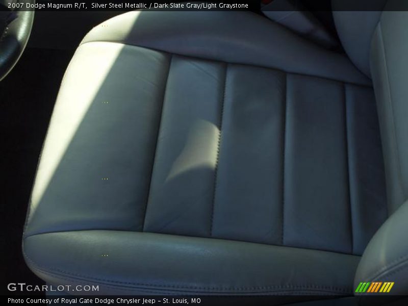 Silver Steel Metallic / Dark Slate Gray/Light Graystone 2007 Dodge Magnum R/T