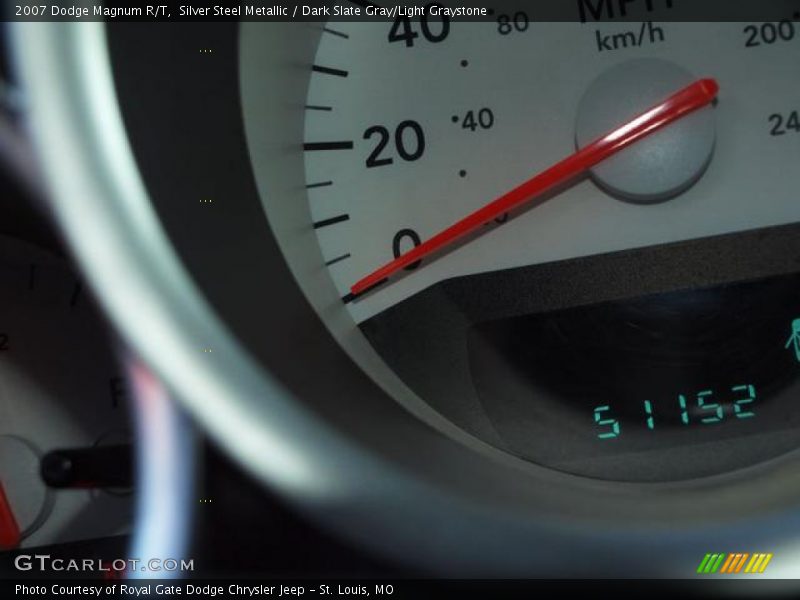 Silver Steel Metallic / Dark Slate Gray/Light Graystone 2007 Dodge Magnum R/T