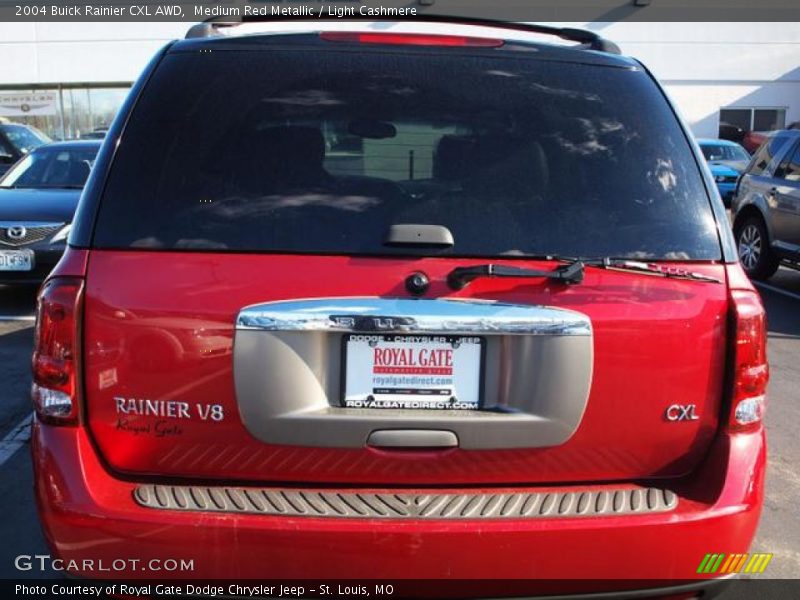 Medium Red Metallic / Light Cashmere 2004 Buick Rainier CXL AWD