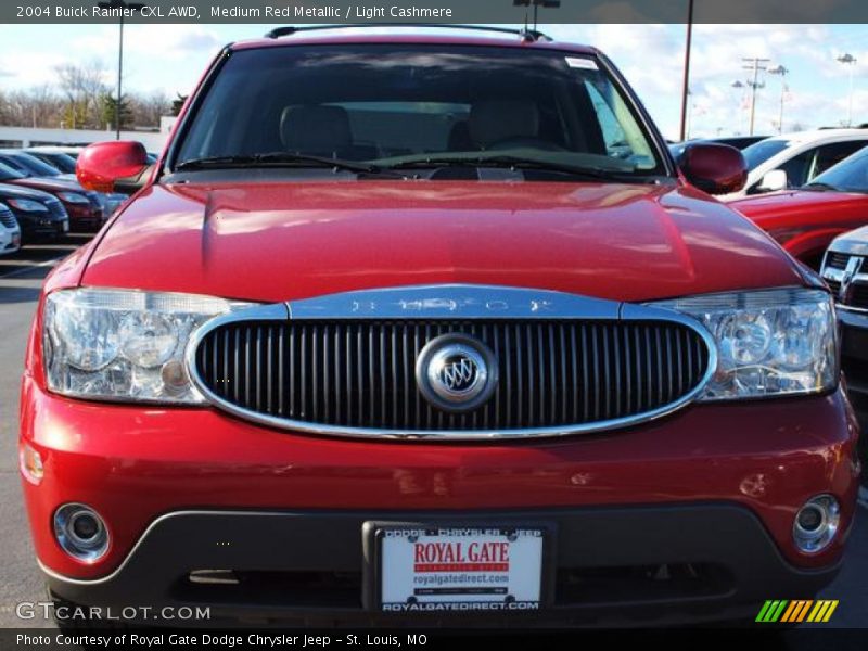 Medium Red Metallic / Light Cashmere 2004 Buick Rainier CXL AWD