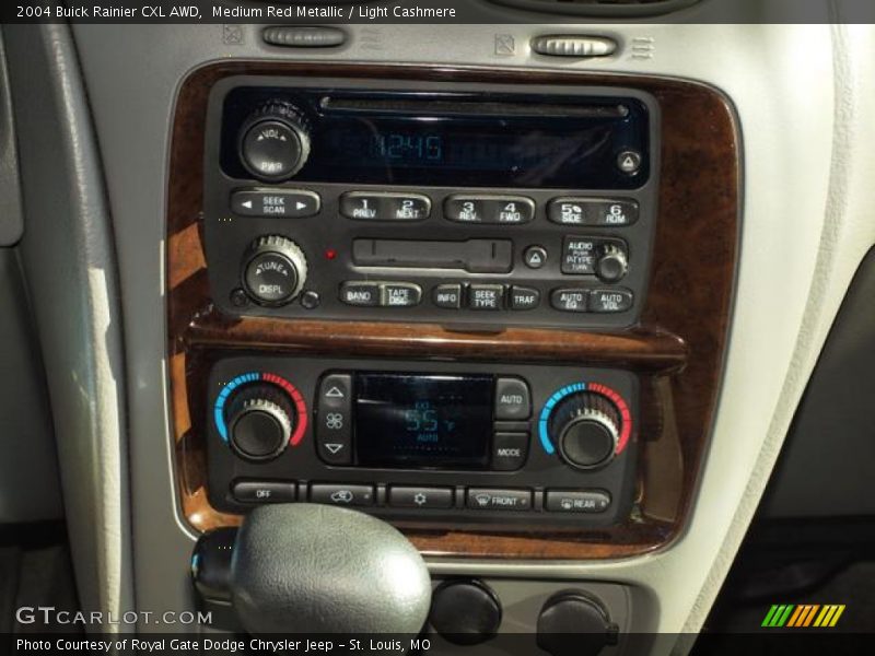 Medium Red Metallic / Light Cashmere 2004 Buick Rainier CXL AWD