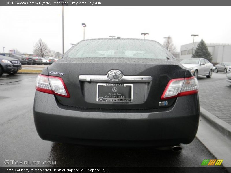Magnetic Gray Metallic / Ash 2011 Toyota Camry Hybrid