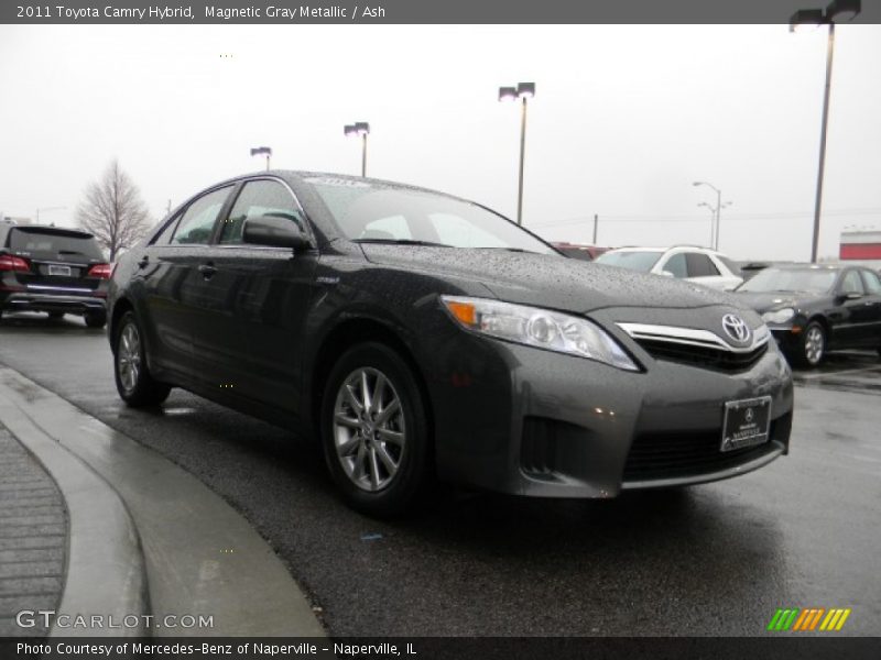 Magnetic Gray Metallic / Ash 2011 Toyota Camry Hybrid