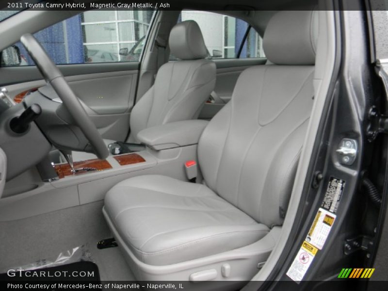Magnetic Gray Metallic / Ash 2011 Toyota Camry Hybrid