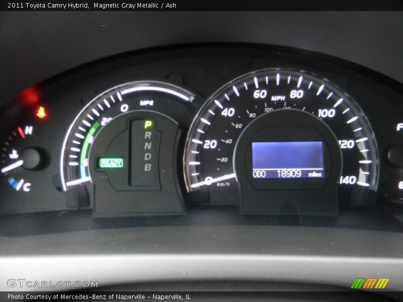 Magnetic Gray Metallic / Ash 2011 Toyota Camry Hybrid