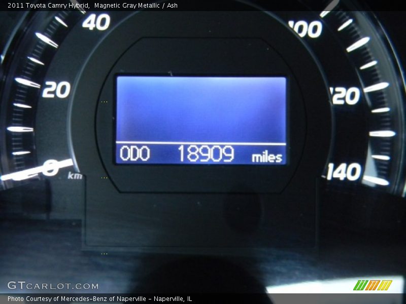 Magnetic Gray Metallic / Ash 2011 Toyota Camry Hybrid