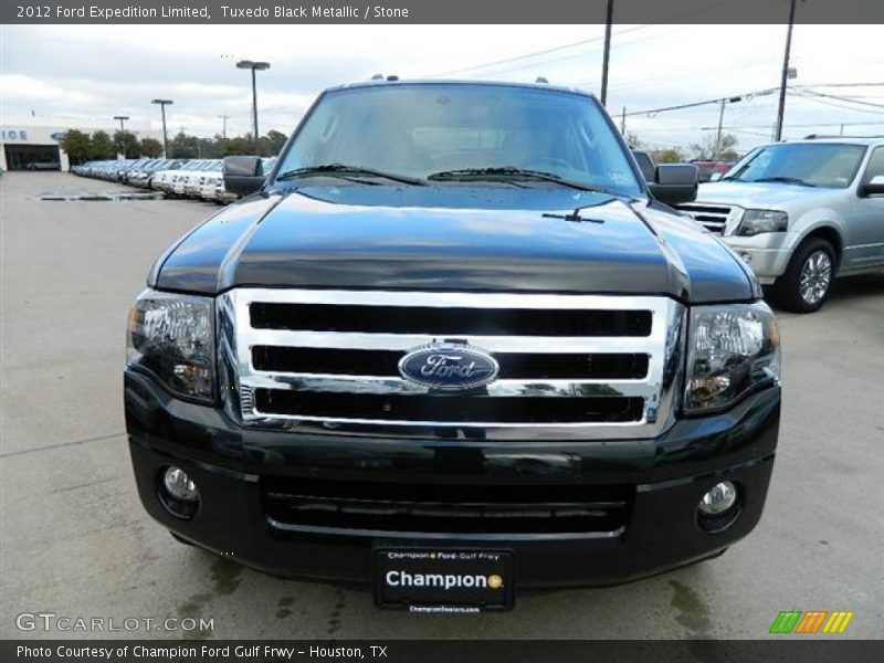 Tuxedo Black Metallic / Stone 2012 Ford Expedition Limited
