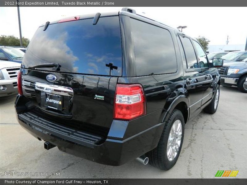 Tuxedo Black Metallic / Stone 2012 Ford Expedition Limited