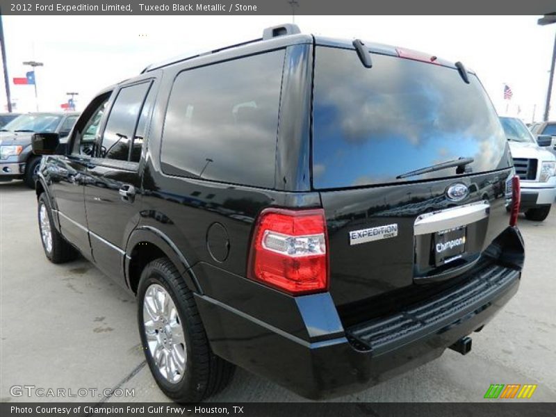 Tuxedo Black Metallic / Stone 2012 Ford Expedition Limited