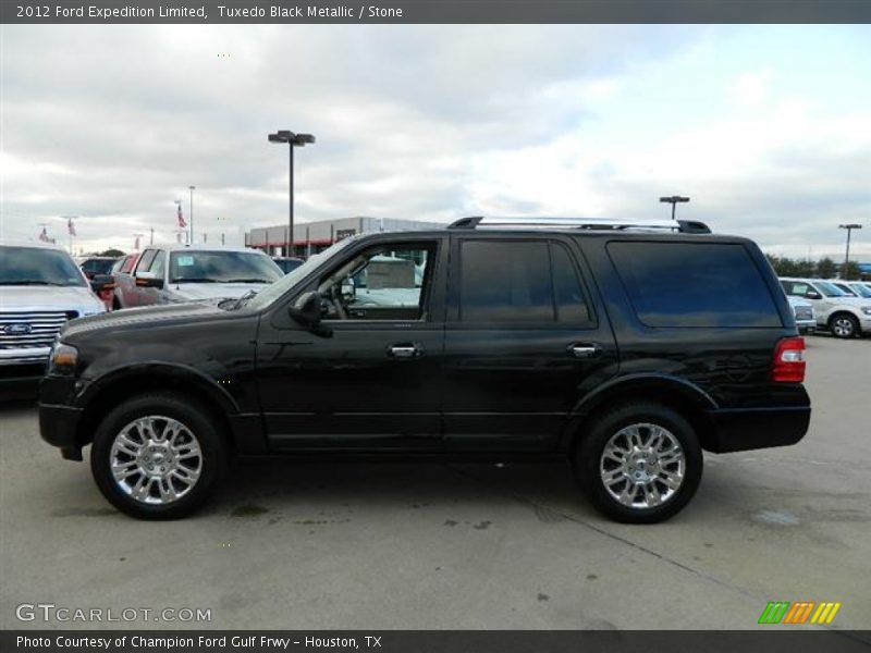 Tuxedo Black Metallic / Stone 2012 Ford Expedition Limited