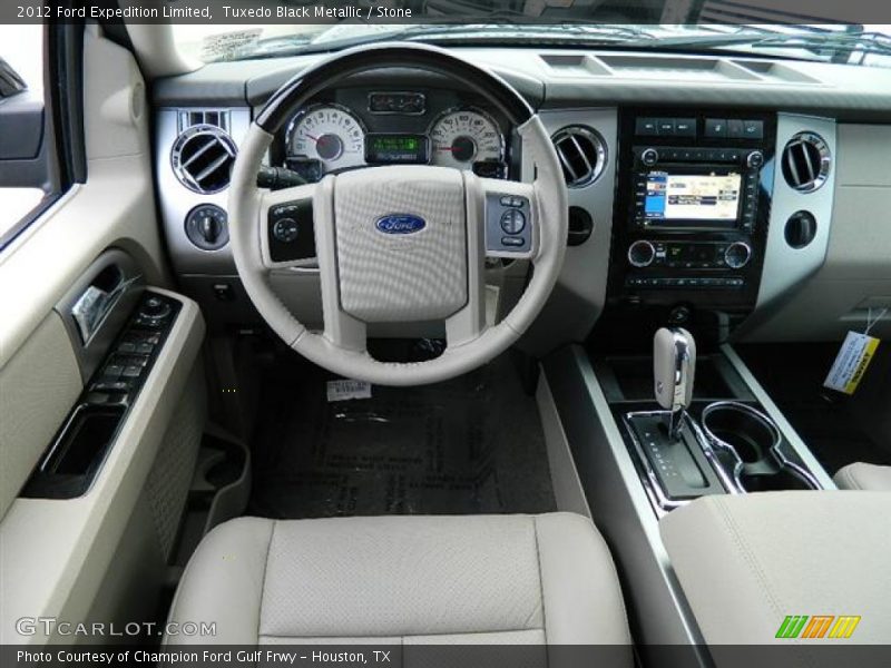 Tuxedo Black Metallic / Stone 2012 Ford Expedition Limited