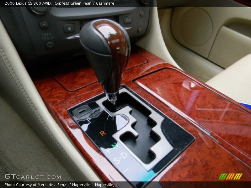 Cypress Green Pearl / Cashmere 2006 Lexus GS 300 AWD