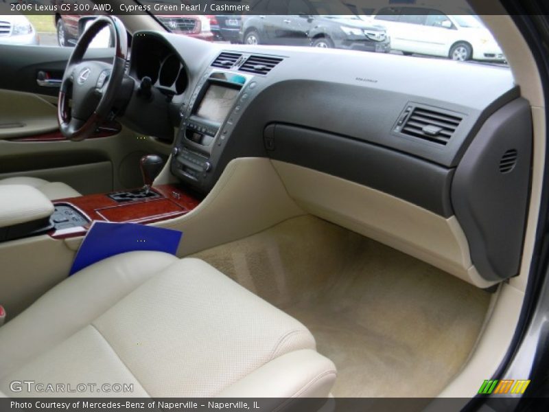 Cypress Green Pearl / Cashmere 2006 Lexus GS 300 AWD